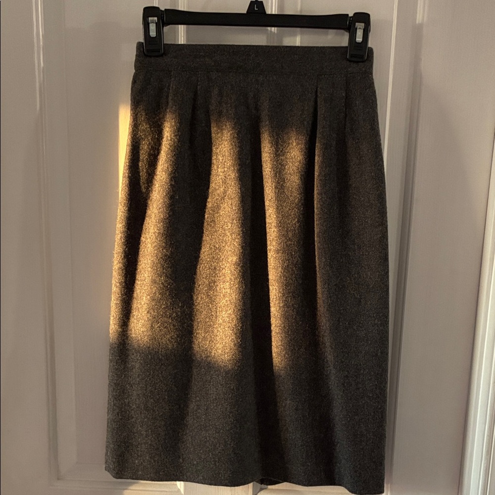 Vintage 🥳HP🥳Sag Harbor Petite Gray Skirt